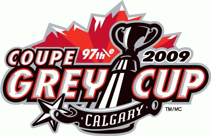 grey cup 2009 primary logo iron on transfers for clothing